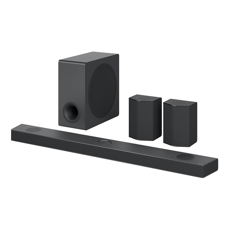 Picture of LG 9.1.5  Channel High Res Audio Sound Bar with Dolby Atmos and Surround Speakers (Dark Steel Silver, S95QR)